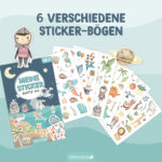 Stickerblock Bunter Mix – Bild 3