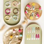 48 Haarspangen & Haargummies – Eis – Bild 3