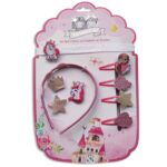 Haarschmuck Set – Haarreif mit Patches – Prinzessin