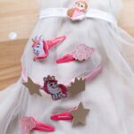 Haarschmuck Set – Haarreif mit Patches – Prinzessin – Bild 3