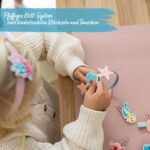 Haarschmuck Set – Haarreif mit Patches – Meerjungfrau – Bild 6