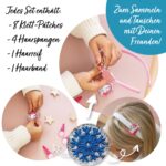Haarschmuck Set – Haarreif mit Patches – Eisprinzessin – Bild 5