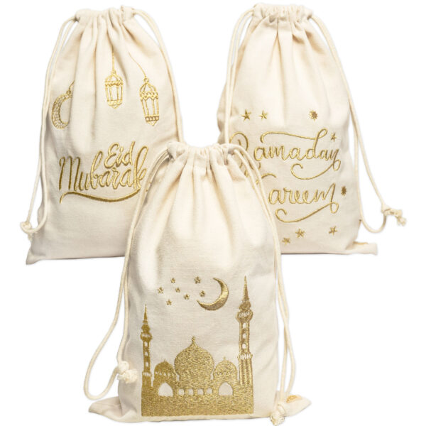 Ramadan Geschenksäckchen - 3er - Set 2