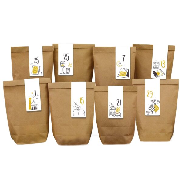 30 Geschenktüten zu Ramadan