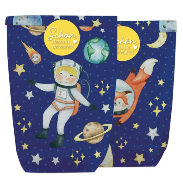 12 Geschenktüten zum Geburtstag – Weltall