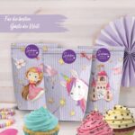 12 Geschenktüten zum Geburtstag – Einhorn – Bild 2