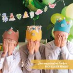 Geburtstagskrone Musselin - Gelb – Bild 6