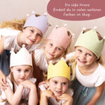 Musselinkrone mit goldenen Akzenten – Rosa – Bild 6