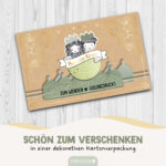 Musselinkrone mit goldenen Akzenten – Mint – Bild 5