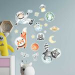 Wandtattoos - Astronauten - Set 4 – Bild 2