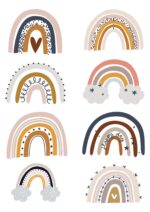 Wandtattoos - Regenbogen - Set 10 – Bild 3
