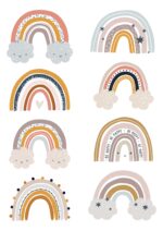 Wandtattoos - Regenbogen - Set 10 – Bild 6