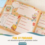 Freundebuch Schule Superhelden Tiere - Set 07 – Bild 4
