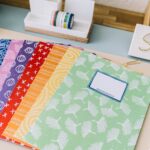 8er Set DIN A4 Heftumschläge aus Papier - Regenbogen - Set 1 – Bild 4