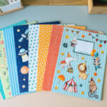 8er Set Heftumschläge - Weltall + Dinos - Set 3 – Bild 5