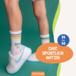 Schulkind Socken Blau- Set 02 – Bild 3