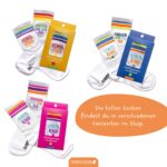 Schulkind Socken Bunt - Set 03 – Bild 6