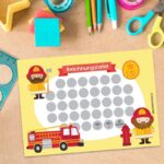 Belohnungstafel Set 6 - Feuerwehrmann – Bild 2