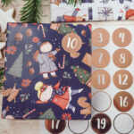Adventskalender Geschenkpapier Eisläuferin – Bild 4