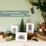 3 Klappkarten mit Holzanhängern - Joyful&Cozy Set 02 – Bild 6