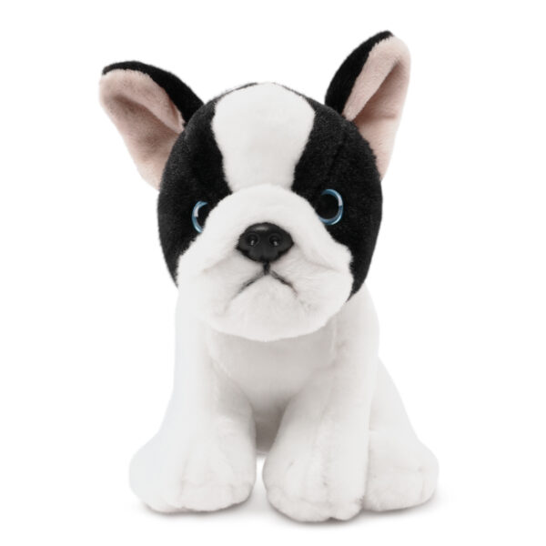 LIVING NATURE Französische Bulldogge Welpe schwarz-weiss