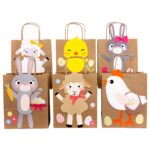 XXL Ostertüten Henkel 9 - Mix Hase Schaf Huhn