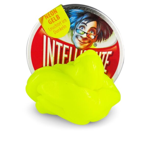 Intelligente Knete Kleine Dosen Neon Gelb