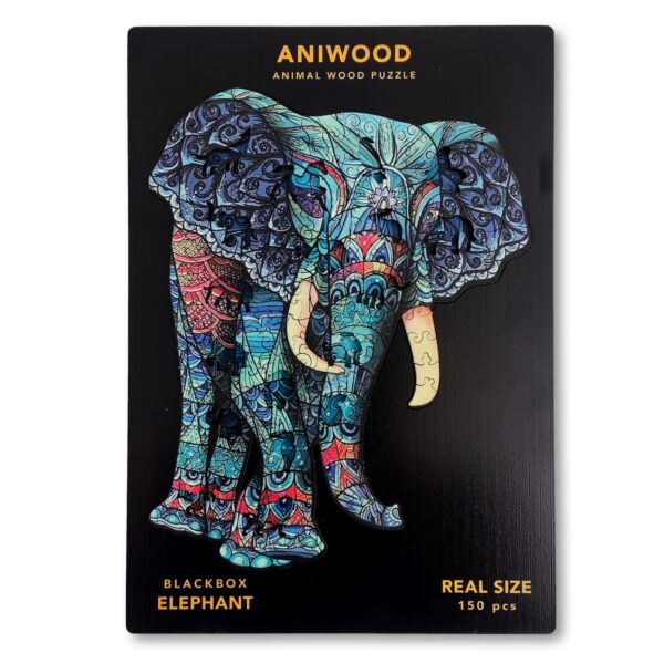 Aniwood Puzzle Motiv Elefant (M)