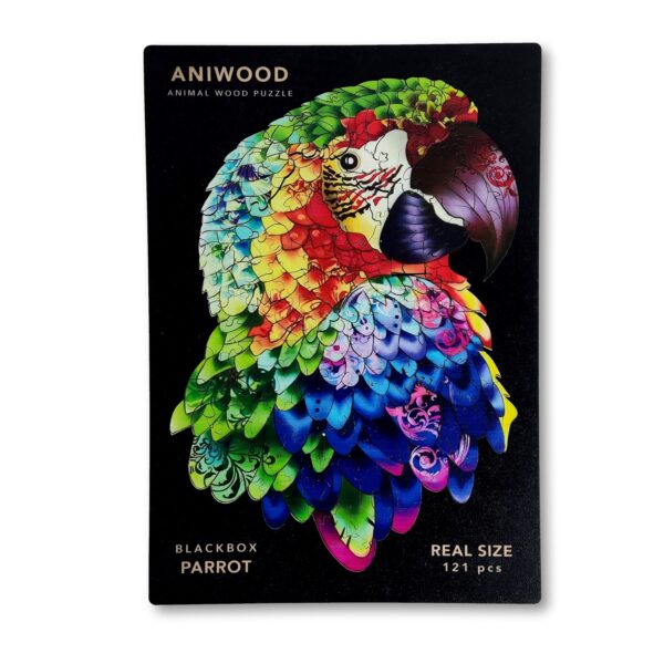 Aniwood Puzzle Motiv Papagei (M)