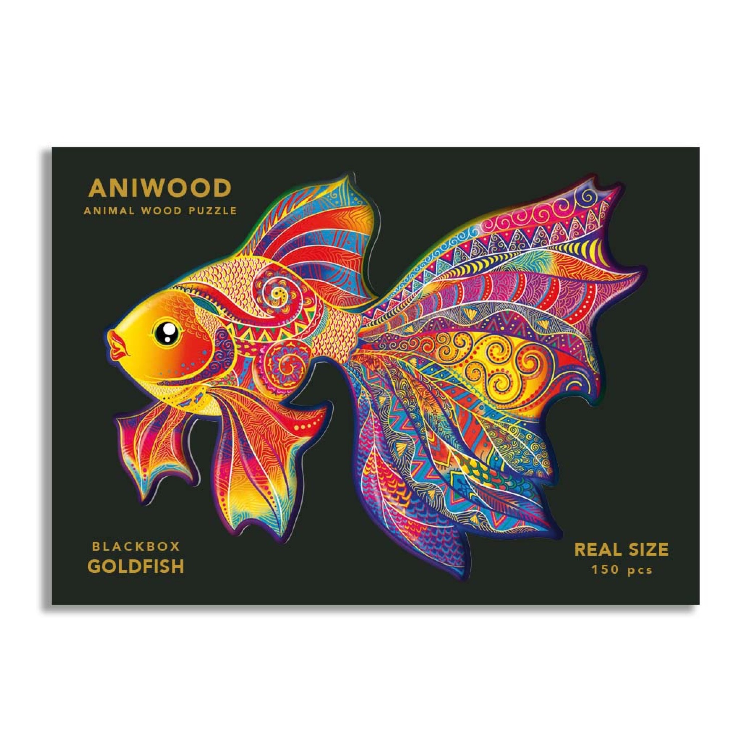 Aniwood Puzzle Motiv Goldfisch (M)