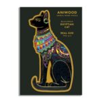 Aniwood Puzzle Motiv Ägyptische Katze (M)