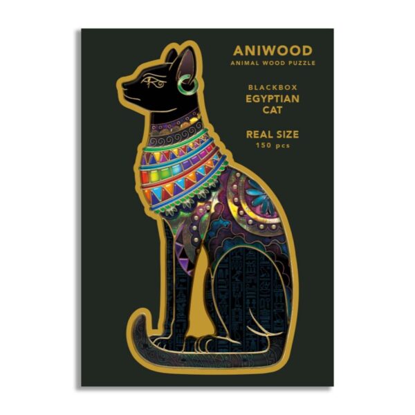 Aniwood Puzzle Motiv Ägyptische Katze (M)