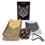 Aniwood Puzzle Motiv Katze (M) – Bild 2