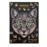 Aniwood Puzzle Motiv Katze (M) – Bild 4