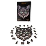 Aniwood Puzzle Motiv Katze (M) – Bild 6