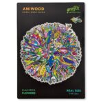 Aniwood Puzzle Motiv Graffiti Blumen (M)