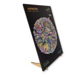 Aniwood Puzzle Motiv Graffiti Blumen (M) – Bild 5