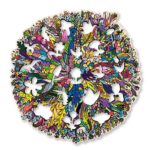 Aniwood Puzzle Motiv Graffiti Blumen (M) – Bild 6