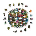 Aniwood Puzzle Motiv Graffiti Ferien (M) – Bild 3