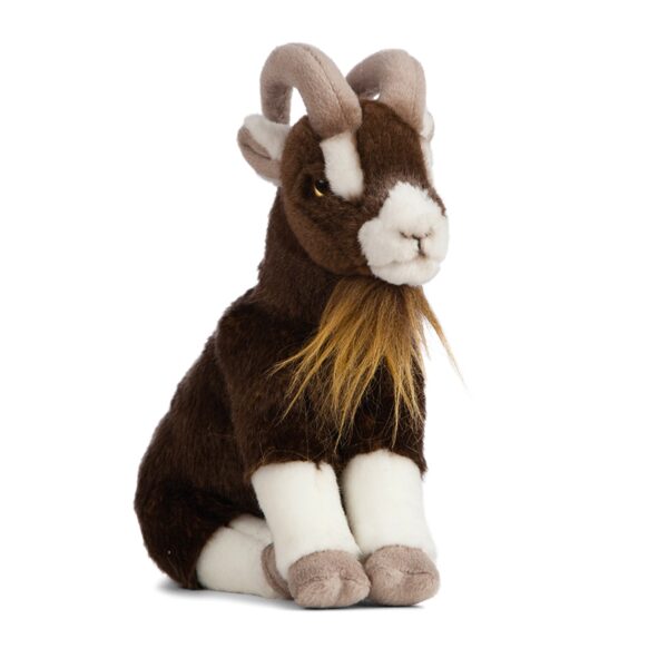 LIVING NATURE Ziege braun sitzend