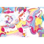 Giant Puzzle - Magische Einhörner (48 Teile) – Bild 2