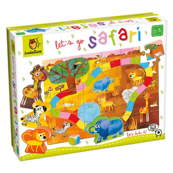Puzzle Spiel - Let's go Safari