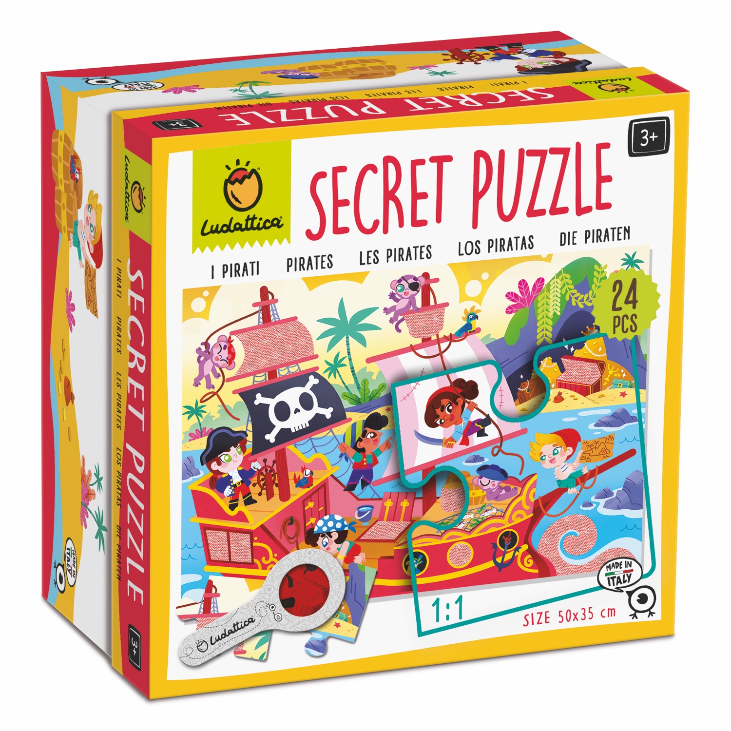 Secret Puzzle - Piraten (24 Teile)