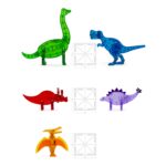 Magna-Tiles® Dinos Set (5-teilig) – Bild 4