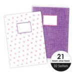 Schulhefte 4er Set DIN A4  - Einhorn (VE 4) – Bild 3