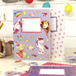 Schulhefte 4er Set DIN A4  - Einhorn (VE 4) – Bild 4