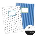 Schulhefte 4er Set DIN A4  - Dino (VE 4) – Bild 3