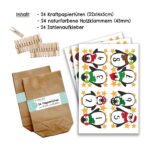 Adventskalender Pinguine – zum Aufkleben – Bild 6