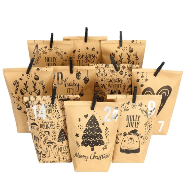 Adventskalender bedruckt – Kindermotiv 1