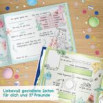 Freundebuch - Meine Kindergartenfreunde - Design 3 - rosa Cover – Bild 8